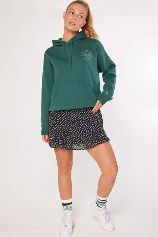 Rokken<America Today Rok Raven Flowerblack|Orange/blue|Bottlegreen