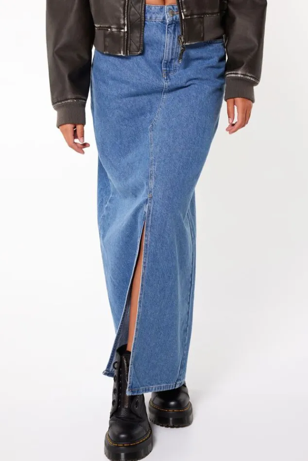 Rokken<America Today Rok Raxid Washedblack|Denimblue