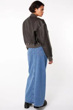 Rokken<America Today Rok Raxid Washedblack|Denimblue