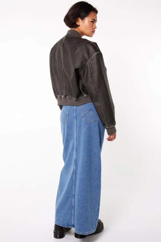 Rokken<America Today Rok Raxid Washedblack|Denimblue