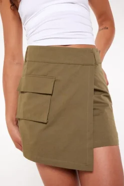 Rokken<America Today Rok Rodanya Black|Army|Offwhite