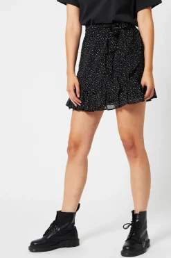 Rokken<America Today Rok Rose-Ann Black/white|Bottlegreen