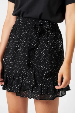 Rokken<America Today Rok Rose-Ann Black/white|Bottlegreen