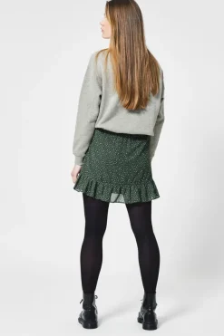 Rokken<America Today Rok Rose-Ann Black/white|Bottlegreen