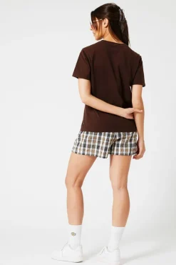 Shorts<America Today Short Nina White/brown