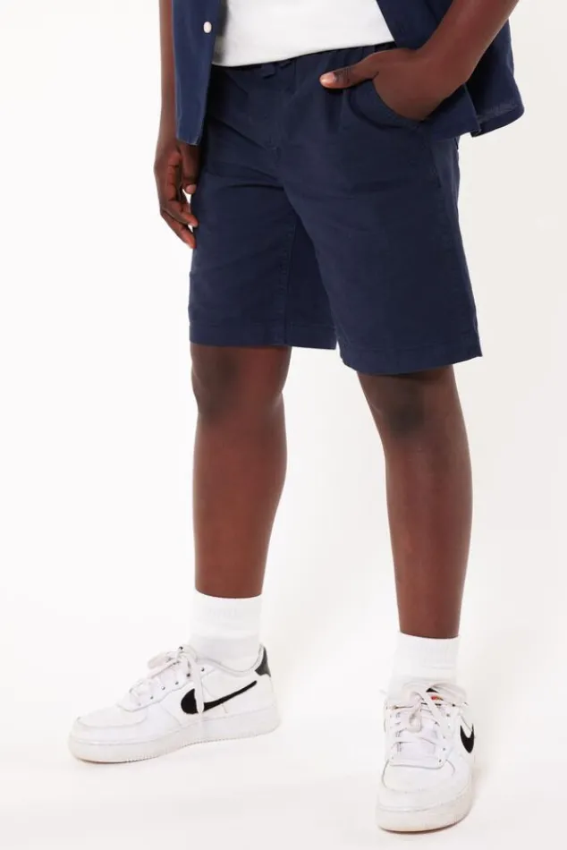 Shorts<America Today Short Nino JR Washedblack|Darkblue