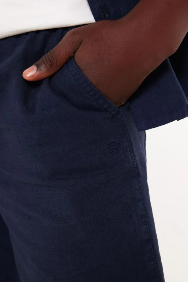 Shorts<America Today Short Nino JR Washedblack|Darkblue