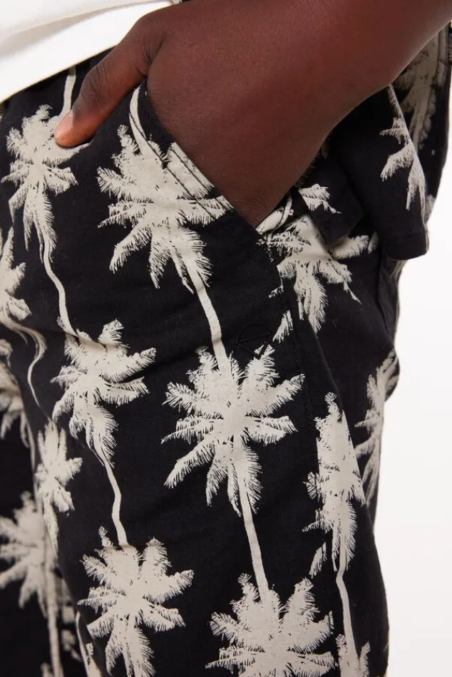 Shorts<America Today Short Nino JR Washedblack|Darkblue