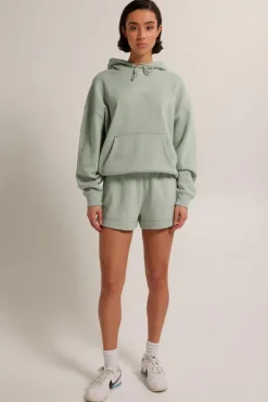 Shorts<America Today Short Noel Lightgreymelange|Grass|Softgreen|Kit