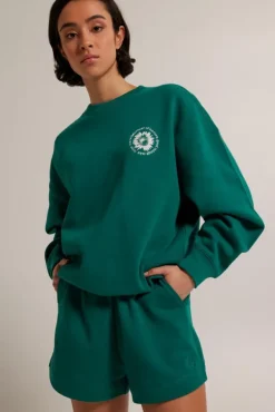 Shorts<America Today Short Noel Lightgreymelange|Grass|Softgreen|Kit