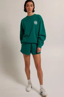 Shorts<America Today Short Noel Lightgreymelange|Grass|Softgreen|Kit