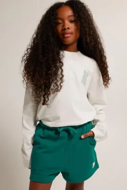 Shorts<America Today Short Noel JR Lightgreymelange|Grass|Softgreen|Lilac