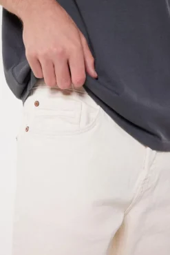 Shorts<America Today Short Robert Mediumblue|Bleacheddenim|Offwhite