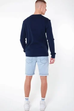 Shorts<America Today Short Robert Mediumblue|Bleacheddenim|Offwhite