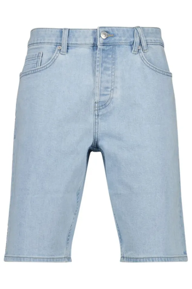 Shorts<America Today Short Robert Mediumblue|Bleacheddenim|Offwhite
