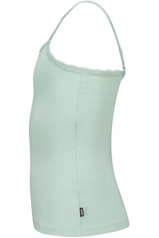 Ondergoed & Lounge<America Today Singlet Bella JR Darkblue|Softgreen