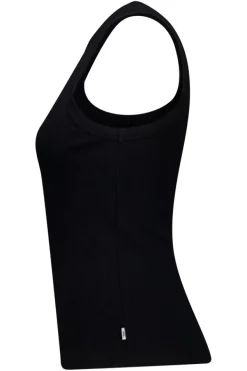 Ondergoed & Lounge|T-shirts & Tops<America Today Singlet Gia Lightgreymelange|White|Lightkhaki