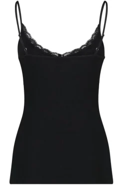 Ondergoed & Lounge|T-shirts & Tops<America Today Singlet Grace Black|White