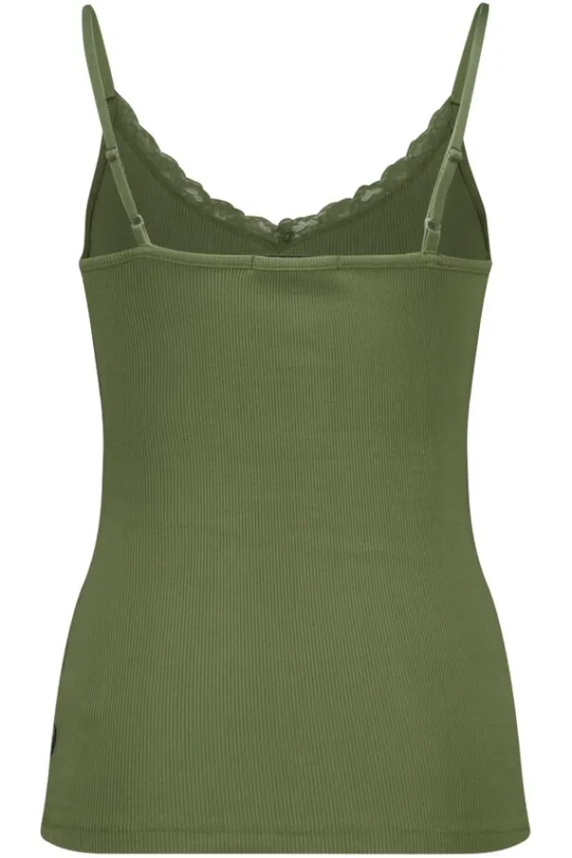 Ondergoed & Lounge|T-shirts & Tops<America Today Singlet Grace Cypress|Softpink