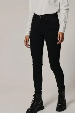 Jeans<America Today Skinny jeans mid waist Black