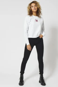 Jeans<America Today Skinny jeans mid waist Black