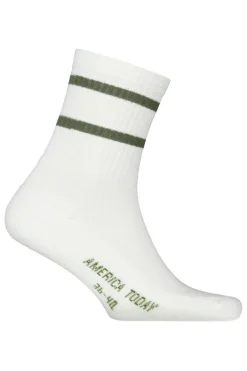 Sokken|Accessoires<America Today Sokken Toca Black/white|Army/white