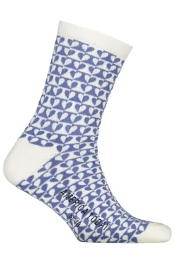 Sokken|Accessoires<America Today Sokken Tula B AOP Vintageblue|Lightpurple