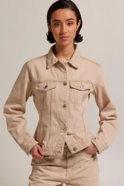 Blazers<America Today Spijkerjasje Hila Beige