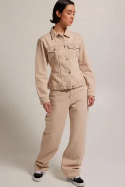 Blazers<America Today Spijkerjasje Hila Beige