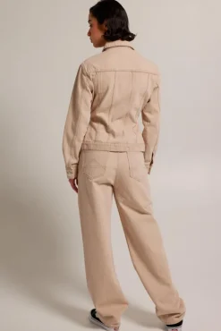 Blazers<America Today Spijkerjasje Hila Beige