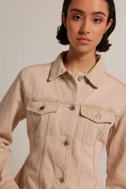 Blazers<America Today Spijkerjasje Hila Beige