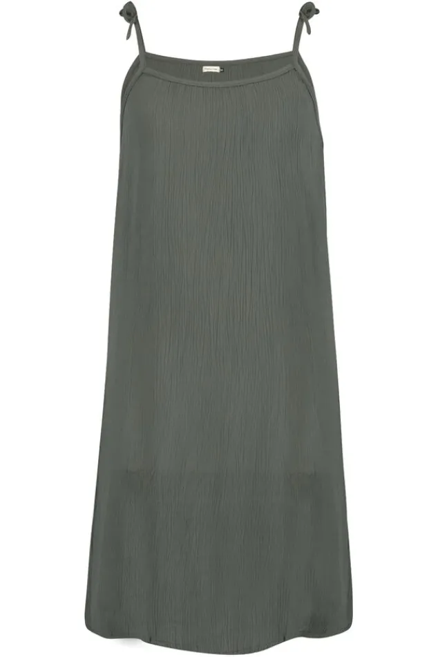 Ondergoed & Lounge|Jurken<America Today Strandjurk Myla Jr Petrol|Green