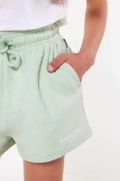 Shorts<America Today Sweat short Nyra JR Darkblue|Mint