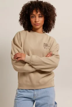 Truien & Vesten|Sweaters & hoodies<America Today Sweater Sebby Beige