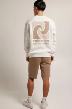 Truien & Vesten|Sweaters & hoodies<America Today Sweater Sen crew Offwhite