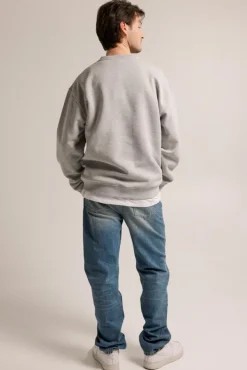 Truien & Vesten|Sweaters & hoodies<America Today Sweater Sepp Crew Midgreymelange