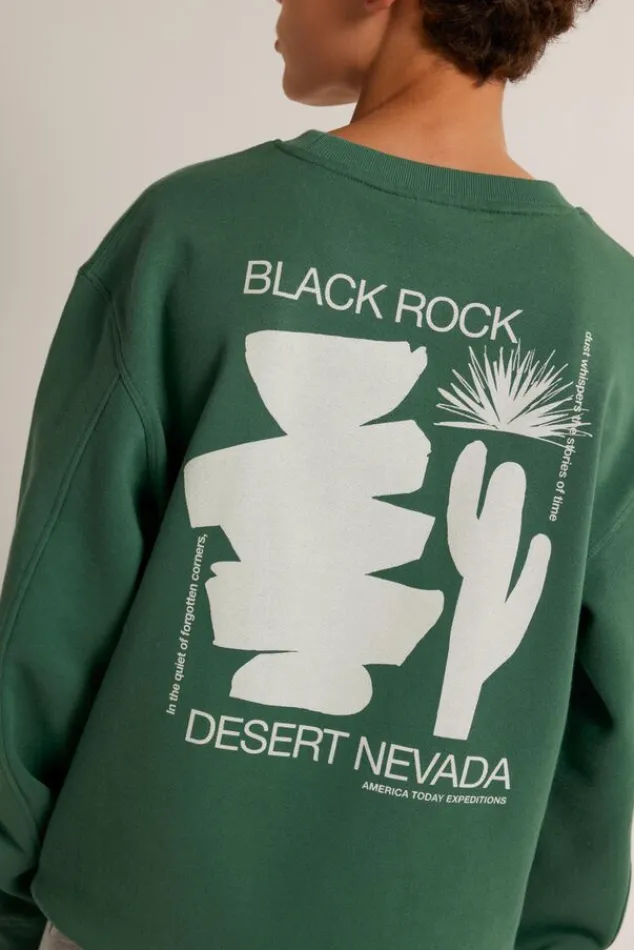 Truien & Vesten|Sweaters & hoodies<America Today Sweater Sky Crew JR Lightgrey|Greencast