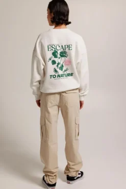 Truien & Vesten|Sweaters & hoodies<America Today Sweater Soraya Offwhite