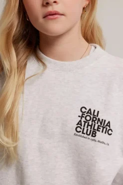 Truien & Vesten|Sweaters & hoodies<America Today Sweater Stella JR Lightgreymelange|Darkblue|Lime