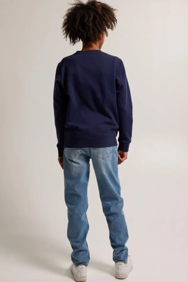 Truien & Vesten|Sweaters & hoodies<America Today Sweater Stuart crew JR Darkblue