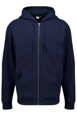 Truien & Vesten<America Today Sweatvest Sanford Zip Darkblue