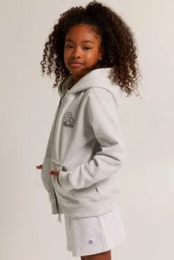 Truien & Vesten<America Today Sweatvest Sascha JR Lightgreymelange