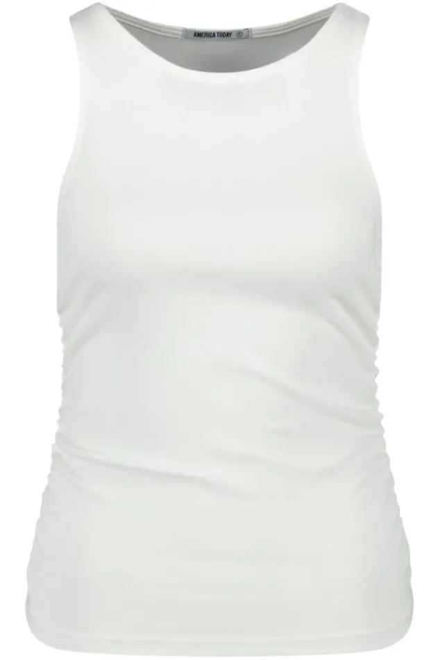 T-shirts & Tops<America Today Top Gesz Black|Offwhite