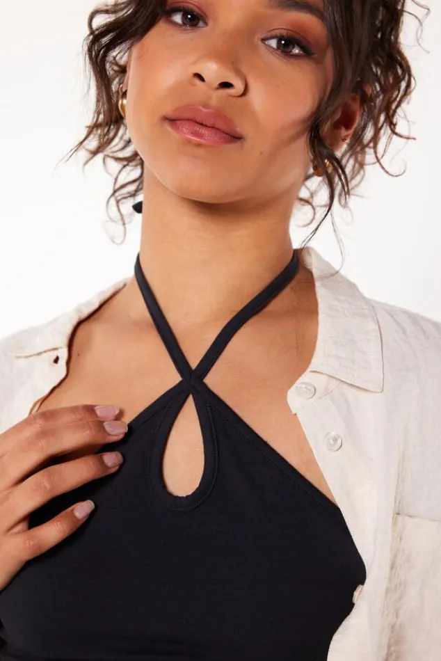 T-shirts & Tops<America Today Top Gillenne Black|Darkarmy|Terra|Offwhite