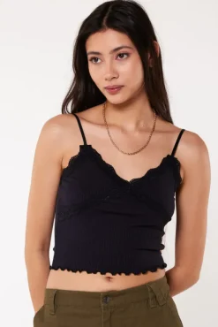 T-shirts & Tops<America Today Top Gillian Black|Babyblue