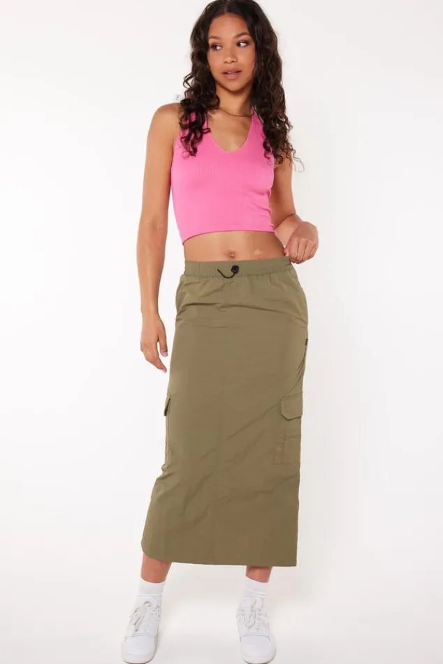 T-shirts & Tops<America Today Top Gin Pink|Sandgrey