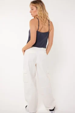 T-shirts & Tops<America Today Top Ivory Anthra|Kit