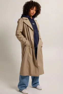 Jassen<America Today Trenchcoat Jasmine Khaki|Lightgreen