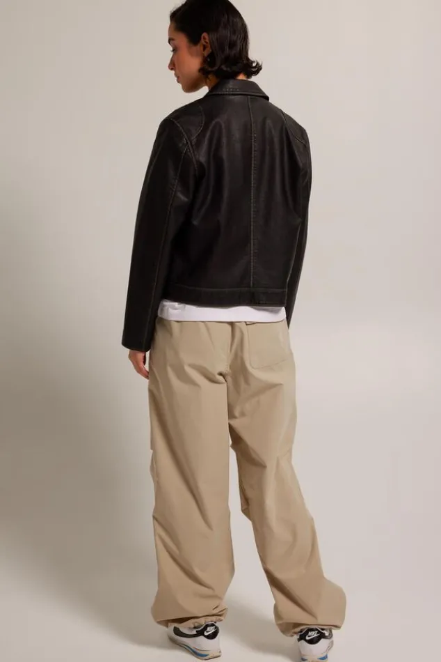 Jassen<America Today Trucker jacket Janna Black