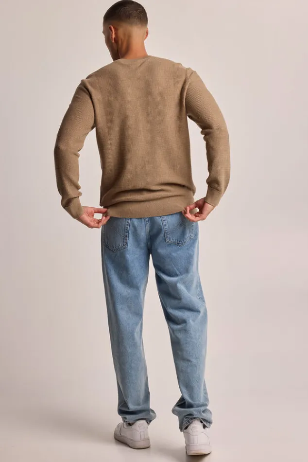 Truien & Vesten<America Today Trui Kain Khaki